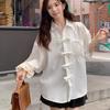 Women's Solid Color Shirt Female Three-dimensional Bow Design Short Sleeve Blouse Summer New Korean Loose Versatile Lady Top