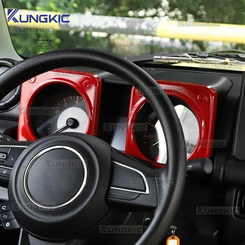 Carbon Fiber Style Interior Moulding for Suzuki Jimny 2019-2025 Speedometer Frame