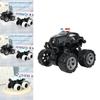 Off Road Police Car Toy With Inertia Drive Durable Plastic Model For Kids Play