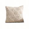 1pc Quilted Floral Plush Pillow Cover, Modern Style, Suitable For Home Decor In Living Room, Bedroom, Sofa, All Season