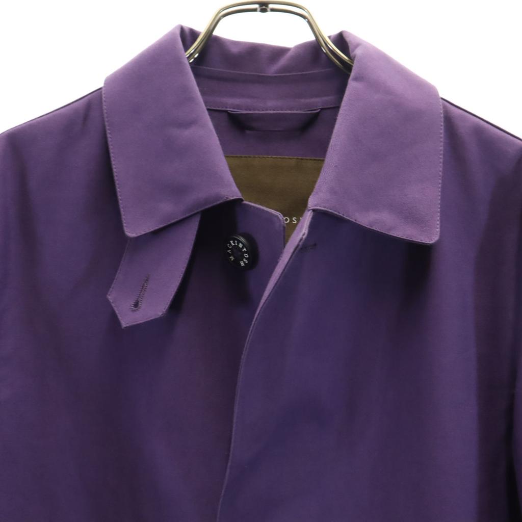 Mackintosh Made in Scotland Stainless collar coat 38 purple Men's Used