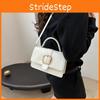 Trendy Pu Leather Small Square Bag Summer Fashionable Crossbody Handbag