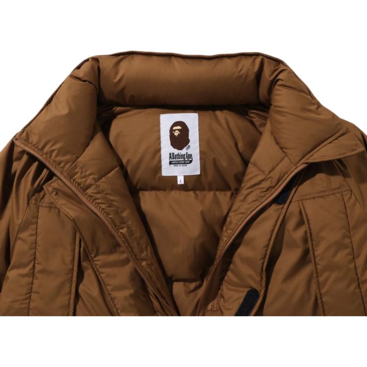 Bape Long Relaxed Fit Down Jacket 1I80-144-005