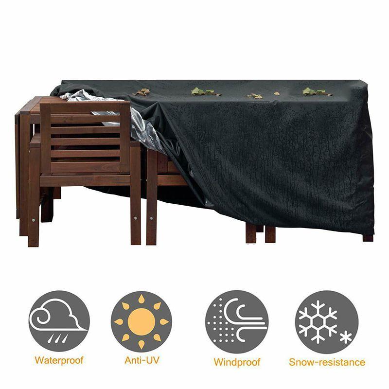 Premium Waterproof Garden Patio Furniture Cover For Durable Rattan Table Protection
