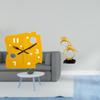 Nordic Minimalist Dolphin Cheese Clock Modern Lifelike Acrylic Wall Desk Collectible Home