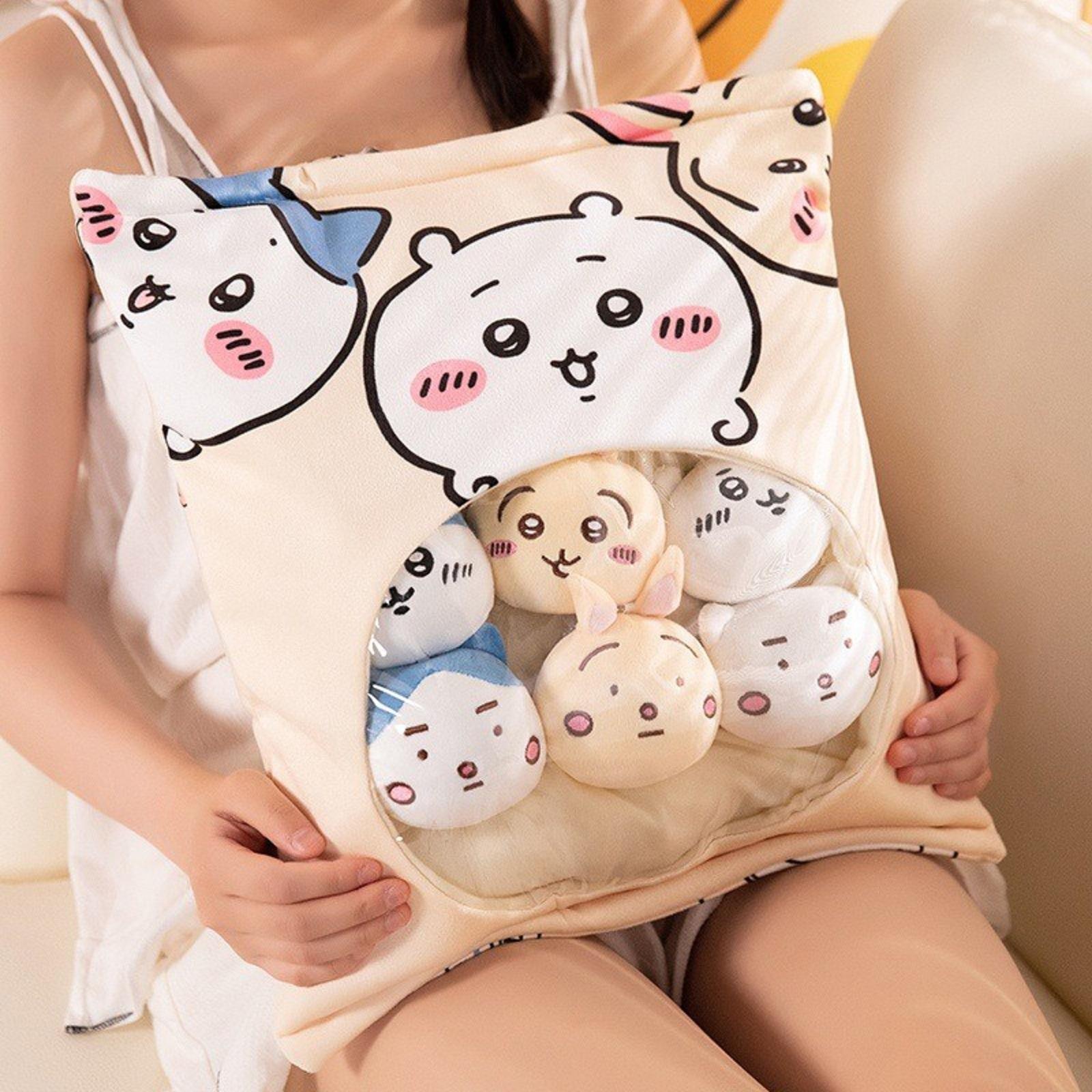 

Симпатичная плюшевая игрушка, милая плюшевая игрушка-подушка, плюшевая подушка для обнимания с милым плюшевым кулоном из 6 предметов, подарки на день рождения для девочек и мальчиков One Size