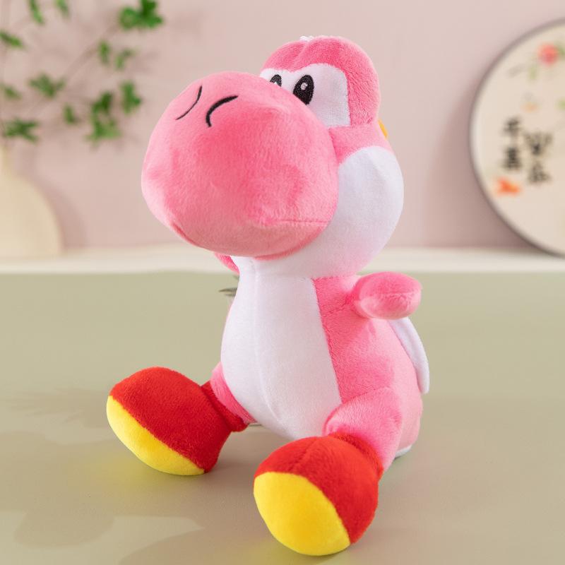 Spiel Merchandise Mario Yoshi Plüschpuppe Kinderspielzeug grüne Dinosaurierpuppe Geschenk Greifautomatenspielzeug 22cm