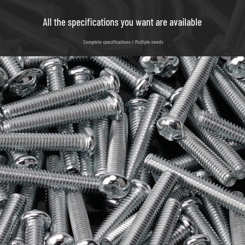 Stainless Steel & Carbon Steel Screws: M4/M5 Machine, Switch Box, Cylindrical Head, Pan Head, Self-Tapping Bolt