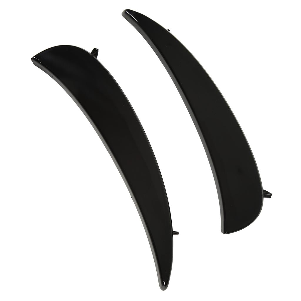 Gloss Black Front Bumper Fog Grille Air Vent Trims Replacement for Benz E‑Class W213 C238 AMG Line Facelift 2021‑2023