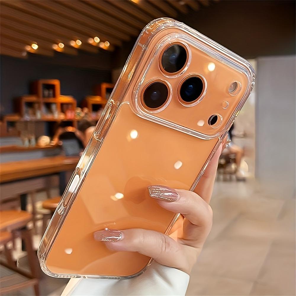 

Luxury Transparent Soft TPU Phone Case For iPhone 17 16 Pro Max 16 Plus Air Lens Protection Shockproof Clear Cover For iPhone17 For iPhone 17Pro Max