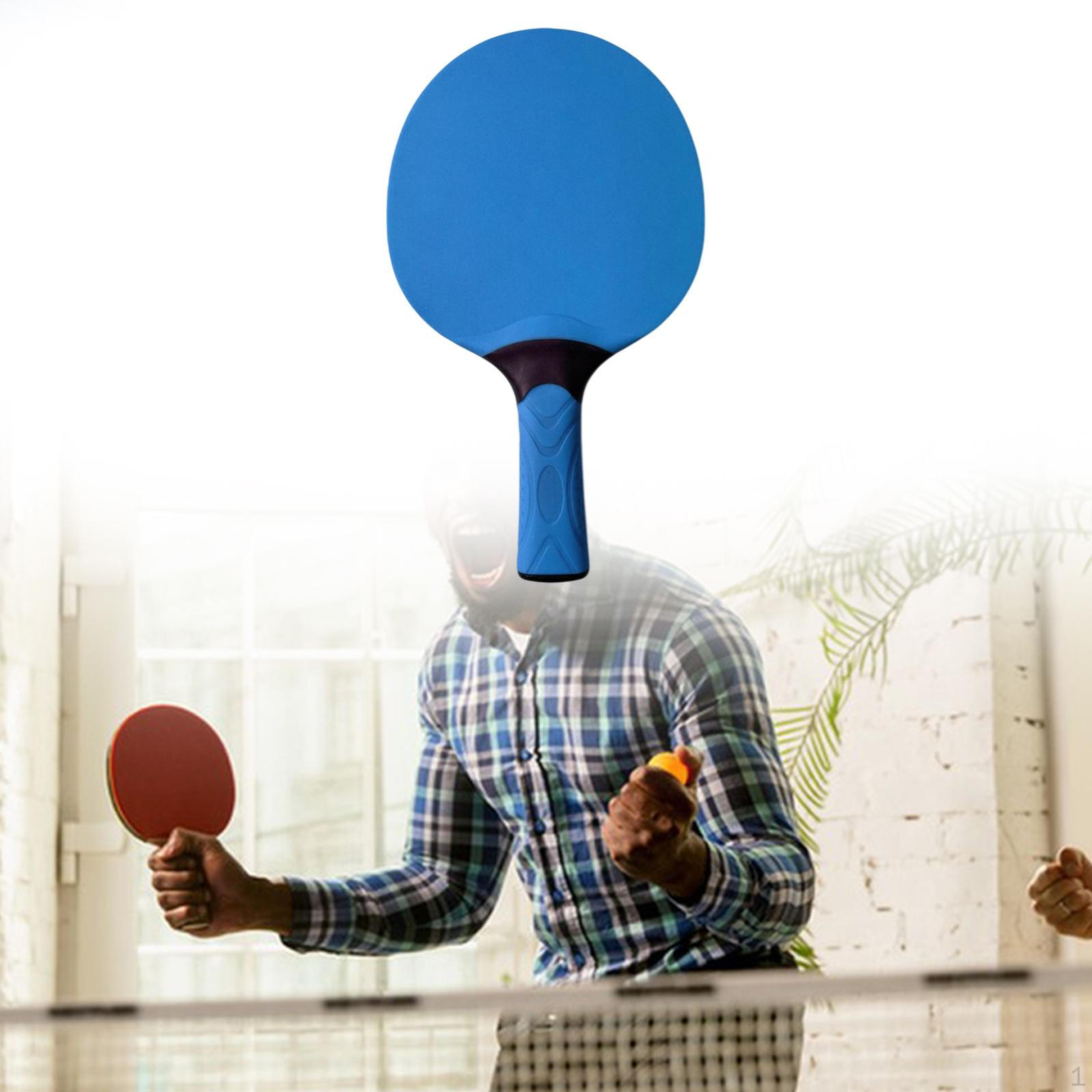 

Ракетка для пинг-понга профессионального уровня для игр в помещении и на открытом воздухе, портативная, ракетка для настольного тенниса, настольный синий