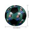 C Ronaldo Hallenfußball Bunt Maschinengenäht PVC Größe 5 Teamtraining Wettkampfbereit Langlebig Hoher Rückprall Coole Sportgeschenk