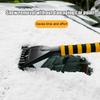 Car Snow Scraper Sweeping Shovel For Winter With EVA Foam Handle Auto Cleaning Brush Ice Scraper Remover Auto Windshield