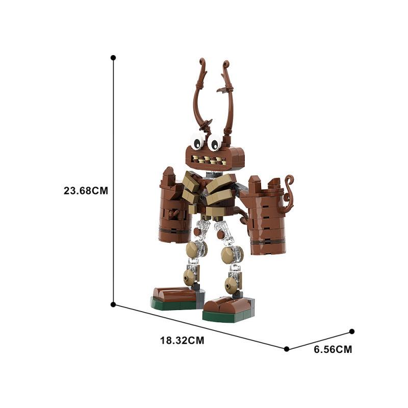 Game Series Water MonsteChoir Model Building Blocks Cartoon Boys Assembled Music Robot Decorative MOC Bricks Toys Holiday Gifts