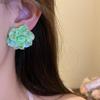 Jewelry Accessories Resin Flower Earrings Set Vacation Style Sweet Stud Earrings  Summer Beach