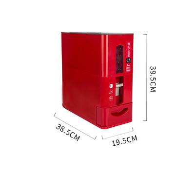 6kg/12kg Sealed Rice Storage Box Cereal Grains Beans Flour Storage Barrel Measurable Rice Moisture-Proof Bucket Home Supply