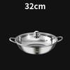 Wutuotuo Thickened Large Capacity Stainless Steel Soup Pot