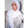 New Fashion Rhinestone Chain Hijab Long Chiffon Soft Scarves Shiny Stone Wraps Elegant Echarpe Foulard Muslim Women Scarf