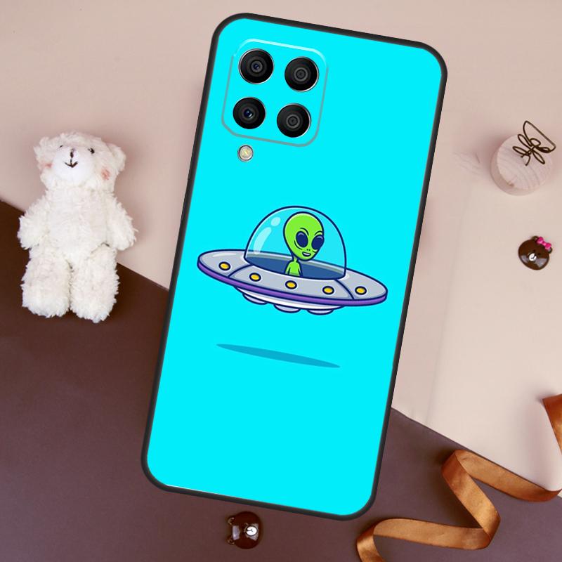Aesthetic Alien Case For Samsung Galaxy M06 M53 M13 M31 M11 M35 M55 M15 M56 M36 M16 M12 M32 M52 M14 M34 M54