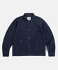 ESPIONAGE Cotton Trucker Shirt Jacket Navy