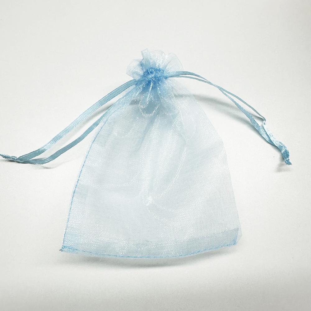 100/50/30pcs White Organza Bags Jewelry Packaging Wedding Party Gift Bags Drawstring Candy Pouches Christmas Small Bag Storage