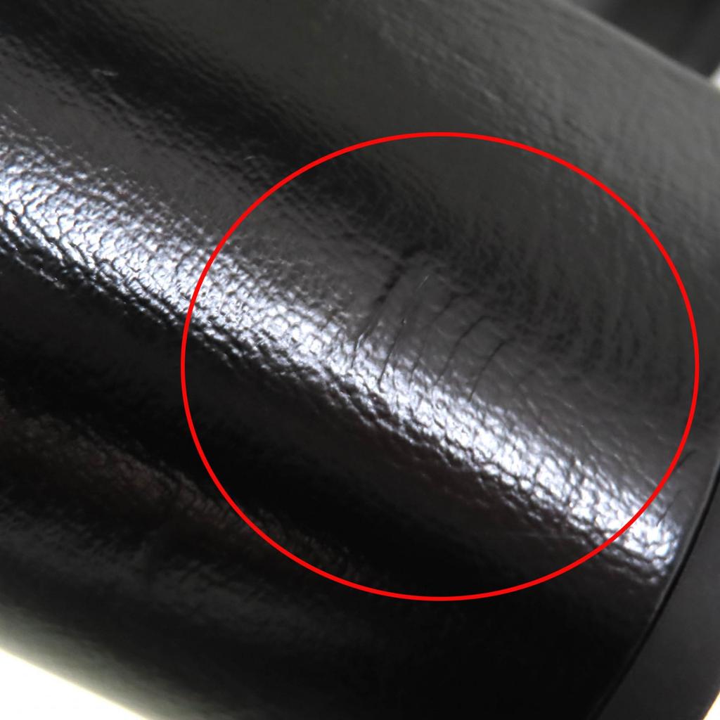 Chanel Sandals COCO Mark Matelasse With Strap Leather Sandals 24P G45567 Used