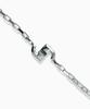 Valik [925 Silver] No.45 Signature Line-Setting Toggle Bar Bracelet Ver.Green