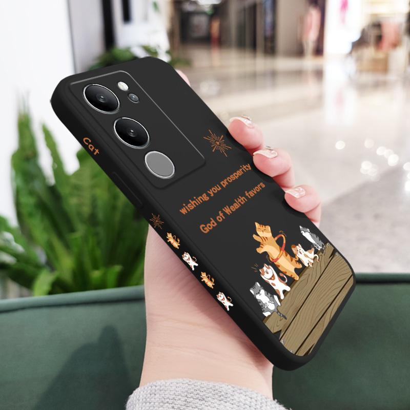 

Good Luck Cat Phone Case For VIVO V40 V30 V29 V29E V27 V27E V25 V25E V23 V23E V21 V20 Y20 Y12 Y21 Y22 Y50 Y35 Y76 Y36 Pro 4G 5G V40(V40 Pro)