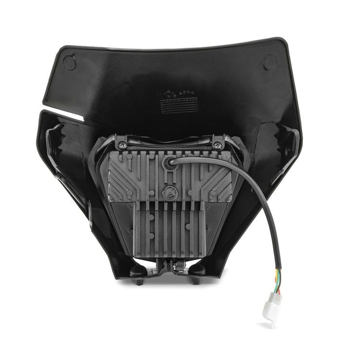 Phare LED + plaque pour KTM 525 EXC / EXC-F SW3 noir