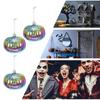 3pcs Spooky Halloween Pumpkin Hangings Ball Plastic Halloween Tree Decorations  Home Decoration