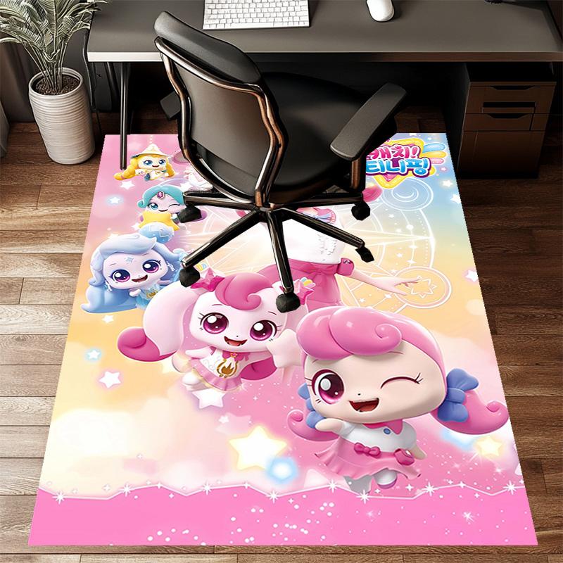 1pc Catch Teenieping Magic Sweethear (3) Design Printed Area Rug Carpet for Bedroom Living Room Home Decor Rugs Mat Non Slip Mat Rug for Bedside