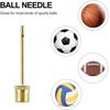 Tire Valve Adapter Ball Pump Needle Balloon Nozzle Inflation Kit for Xiaomi Air Pump and Other Compatible Electric Inflator Stem Caps1