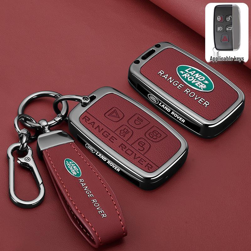 Capa de Chave Aurora para Defender 110, Discovery Sport, Range Rover Evoque e Velar – Fivela Premium para Carro