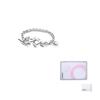 Pandora Bracciale con nodo intrecciato a forma di cuore, catena semplice, chiusura a T, unisex, 598100