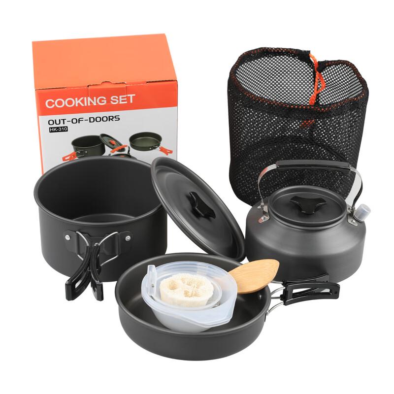 Hanlu HK310 Outdoor 2-3 Person Picnic Cookware Set