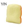 Anxiety Relief Gadget 1/2Pcs Simulated Toast Stress Toy, Sliced Bread Squeeze Sensory Fidget Toy Soft Stretchy Fake Food for Kids Teens Adults