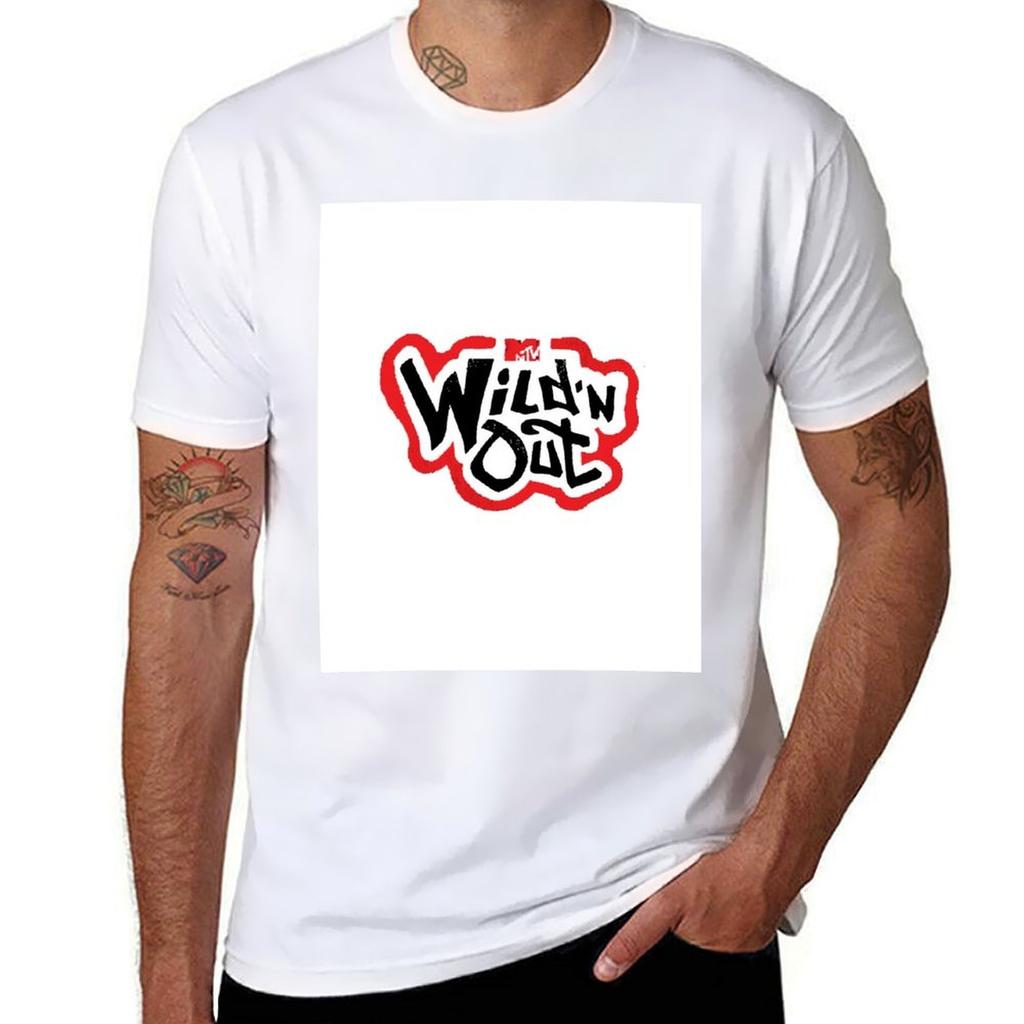 Wild N Out wit T-shirt Vakantie Buiten T-shirt