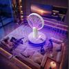 Portable Electric Mosquito Racket Mini Plug-in Mosquito Killer Fly Swatter Bug Zapper  Household