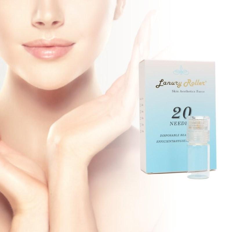 Roller Water Lanury Soluble 20 Needles Face Skin Care Beauty Tool Treatment