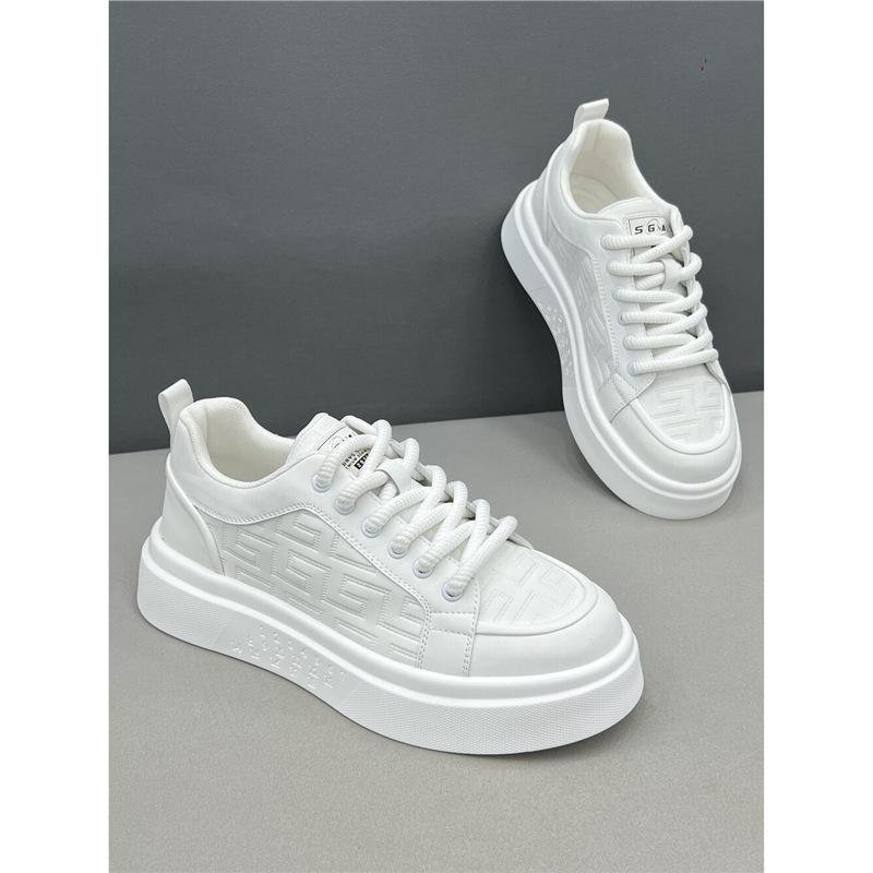 Trendy Shoes New Autumn Breathable Sports and Leisure Board Shoes Platform Ultra-light Ok