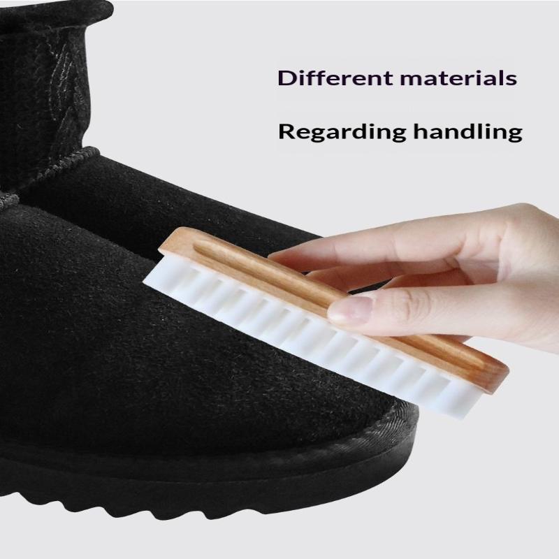 1/2Pcs Suede Cleaning Brush Shoe Brush Shoes Cleaner For Suede Nubuck Material Shoes/Boots/Bag Scrubber Cleaner Suede Brush Tool