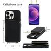 Crossbody Long Strap Leather Phone Case For iPhone 15 Pro Max 14 Plus 13 12 11 Pro Zipper Wallet Card Bag Cover with Lanyard