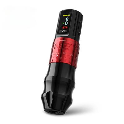 Profesionální sada pera bezdrátového tetovacího strojku se 7 nastavitelnými tahy 2,4–4,2 mm OLED displej Vysokokapacitní sada dvou baterií pro tetovací umělce
