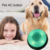 Voice Recording Button Train Your Pet Fun Dog Toy 30-Second Recording Flashing Lights Voice Playback Clicker Pet Supplies