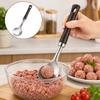 Round Spoon Head Meatball Scoop Stainless Steel Meatball Portioning Tool  Cooking Utensils