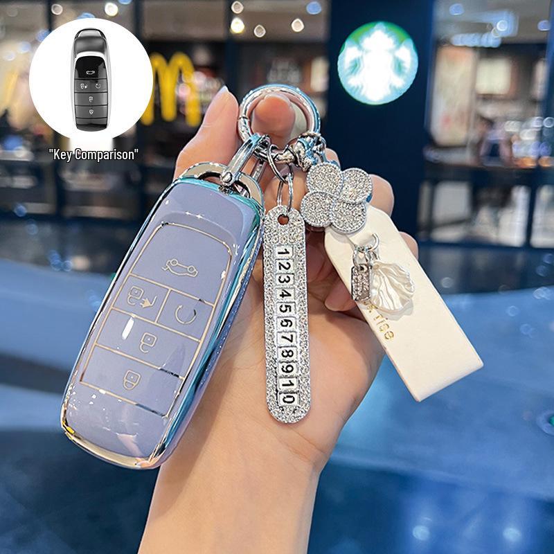 Key Case for GAC AION Y/S/Xuan 580/Mei 630 LX PLUS V Buckle Shell