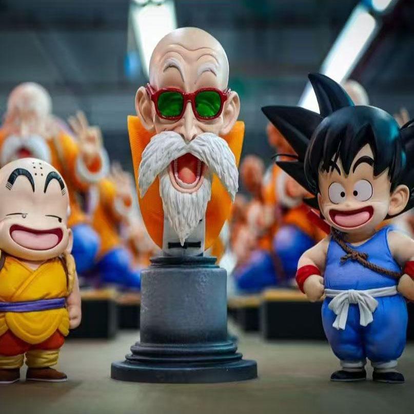 Anime Dragon Ball Z Figure Master Roshi Statue Doll Pvc Action Figure Model Toy Decoration Children Birthday Decoration Gift