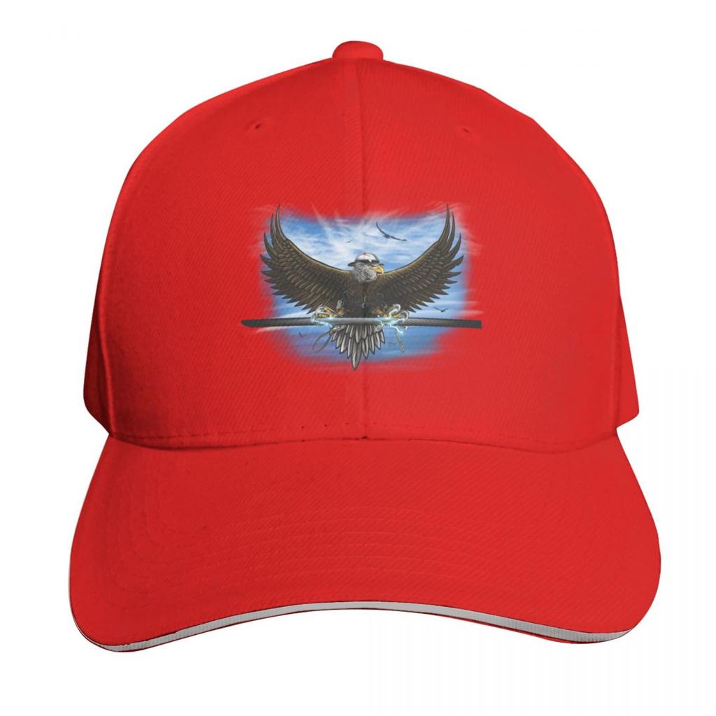 Power LineUnisex Eagle Shirt by RP Thor Baseball Cap western Hat Uv Protection Solar Hat Hood Sunscreen Women Caps Unisexs