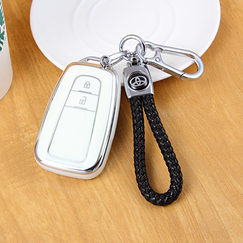 Wilanda Luxury Key Cover with Dedicated Buckle for 2022 Toyota Wilanda - Car Interior Decoration
