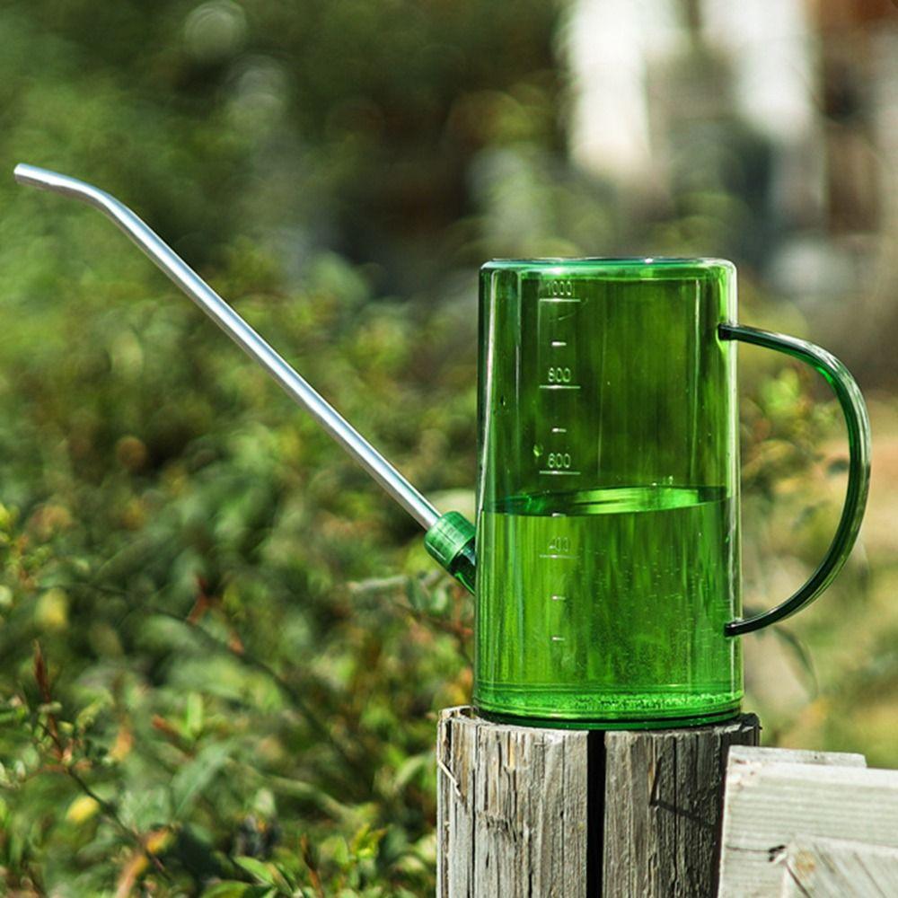 1Pcs Abnehmbare Lange Auslauf Bewässerung Wasserkocher Gartenarbeit Bewässerung Flasche Hause Büro Freien Garten Rasen